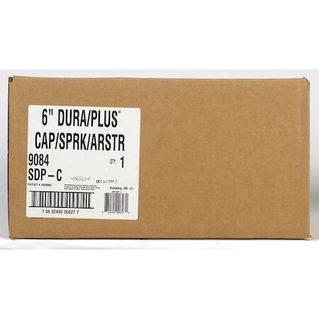 Duravent DuraVent DuraPlus 6 in. D Stainless Steel Chimney Cap 6DP-VC